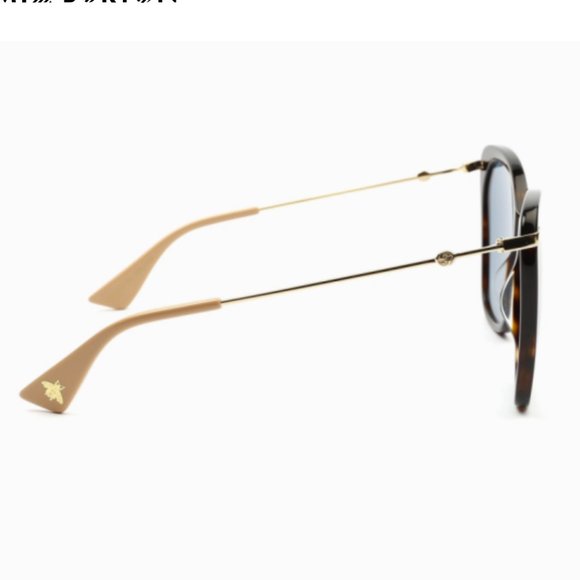 NWT Auc Gucci Blue Butterfly Sunglasses - Picture 7 of 13